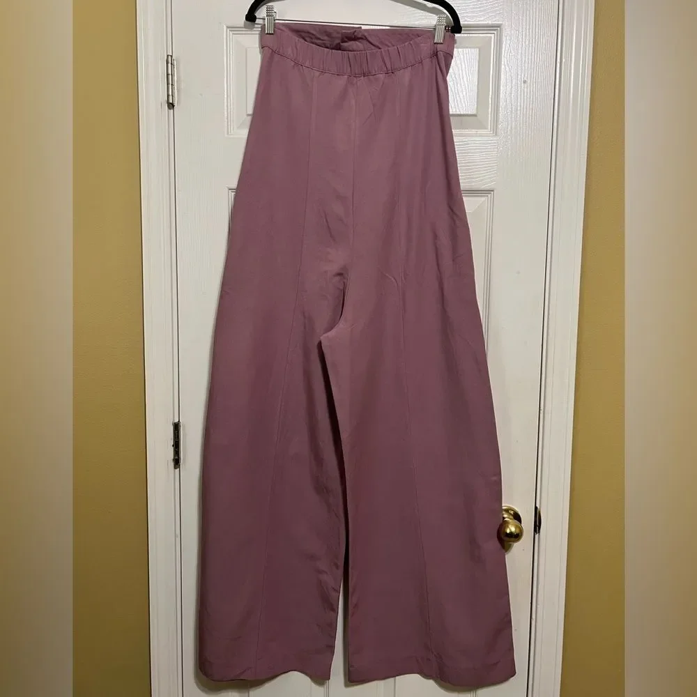 Zara Strapless Mauve Jumpsuit SizeM Great Condition